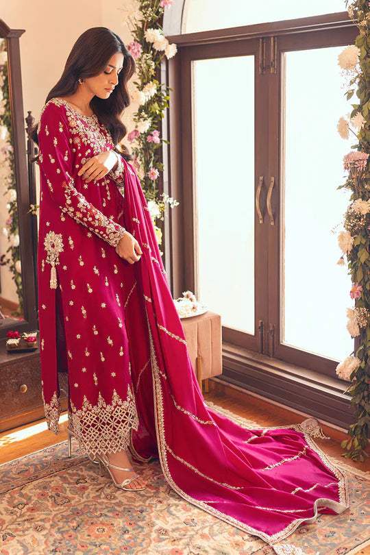 Ruby | Emb Unstitched Lawn 3pc