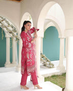 AZALIA LAWN UNSTITCHED EMB 3PC - City Cloth House