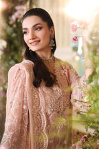 MARIA.B CHIFFON UNSTITCHED EMB D-4 SUIT