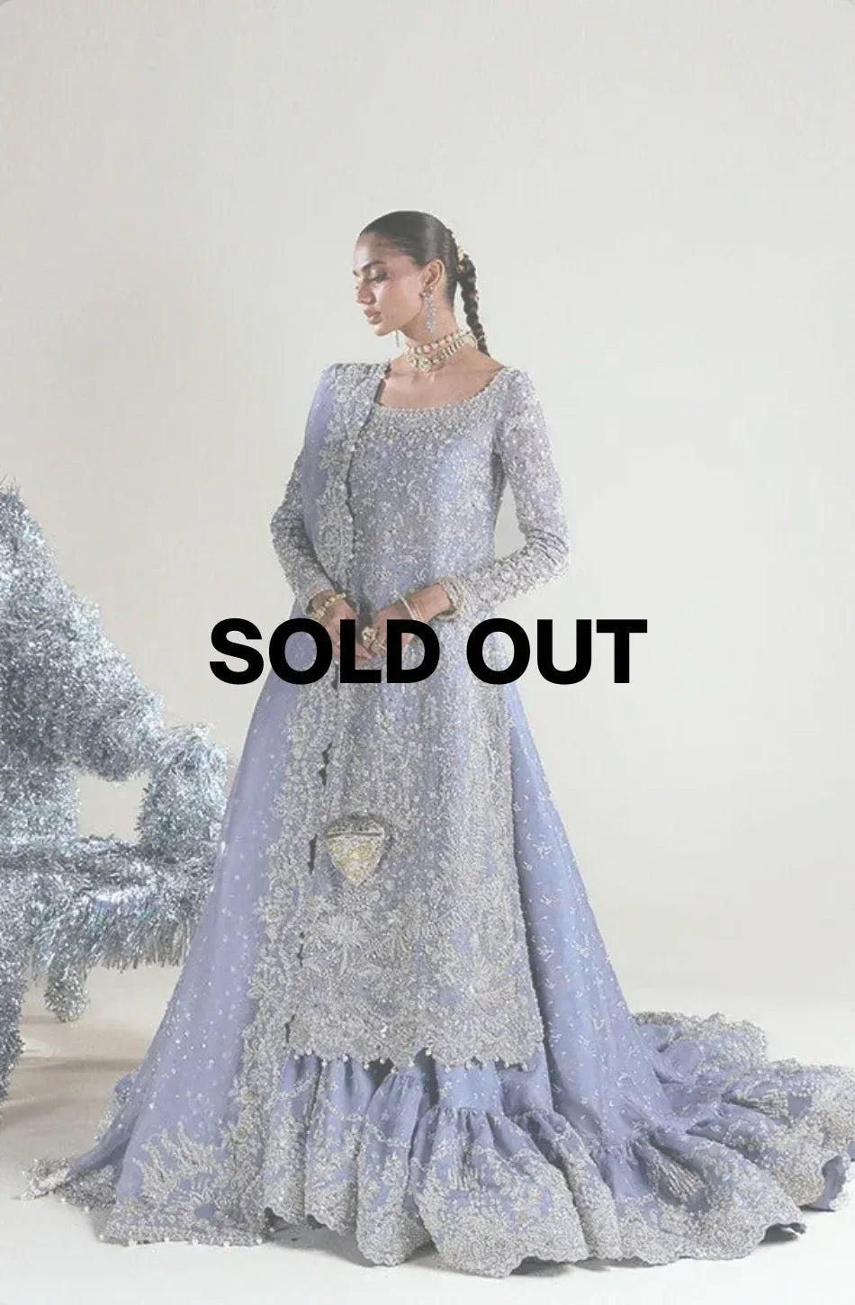 SUFFUSE ORGANZA UNSTITCHED EMB D-8 SUIT - City Cloth House