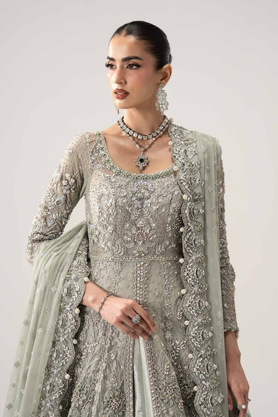 MARIA.B NET UNSTITCHED EMB MC-11 MAXI