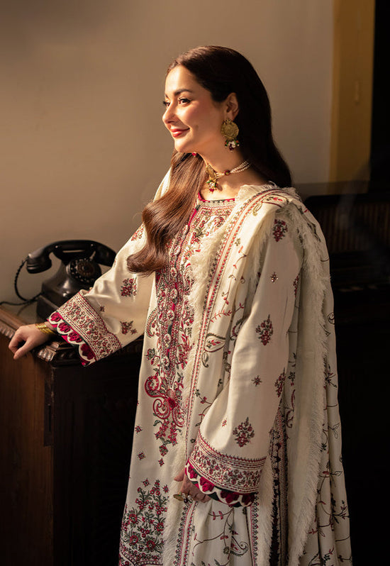Gulnar | Emb Unstitched Dhanak 3pc
