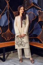 RANG RASIYA KARANDI UNSTITCHED EMB 2PC - City Cloth House