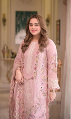 Gulroo | Emb Unstitched Dhanak 3pc