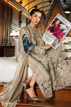 MARIA.B DHANAK EMB UNSTITCHED 3PC