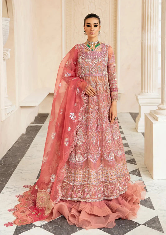 ELAF ORGANZA UNSTITCHED EMB MAXI