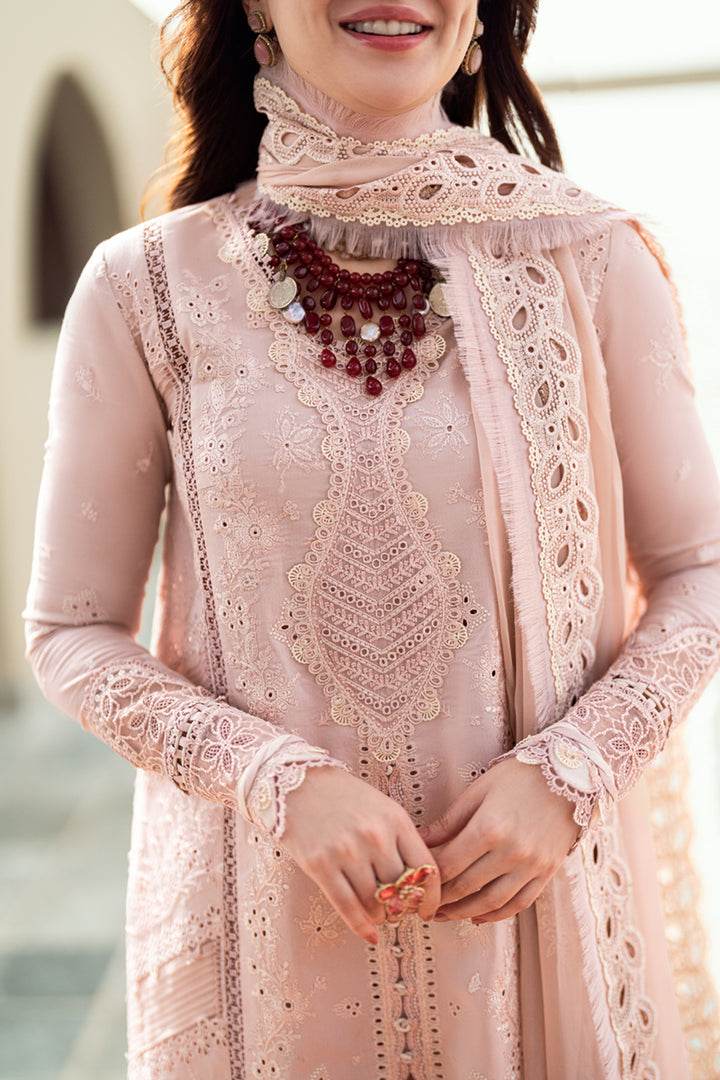 QALAMKAR LAWN UNSTITCHED EMB 3PC - City Cloth House