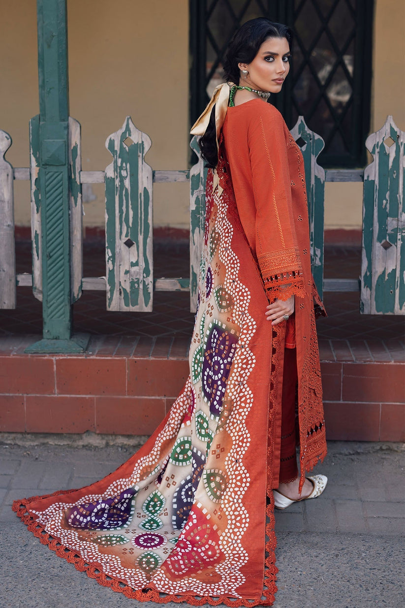 FARASHA LAWN PREMIUM UNSTITCHED EMB 3PC