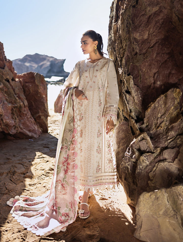 AKBA ASLAM LAWN PREMIUM UNSTITCHED EMB 3PC