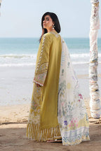 QALAMKAR LAWN PREMIUM UNSTITCHED HIRA EMB 3PC