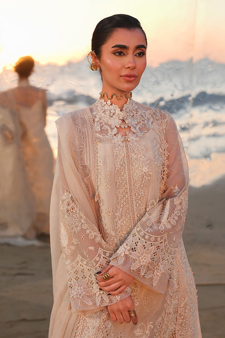 QALAMKAR LAWN LUXURY UNSTITCHED NEHAN EMB 3PC