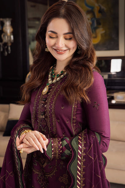 ASIM JOFA DHANAK UNSTITCHED EMB 3PC