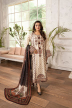 Roshni | Emb Unstitched Dhanak 3pc