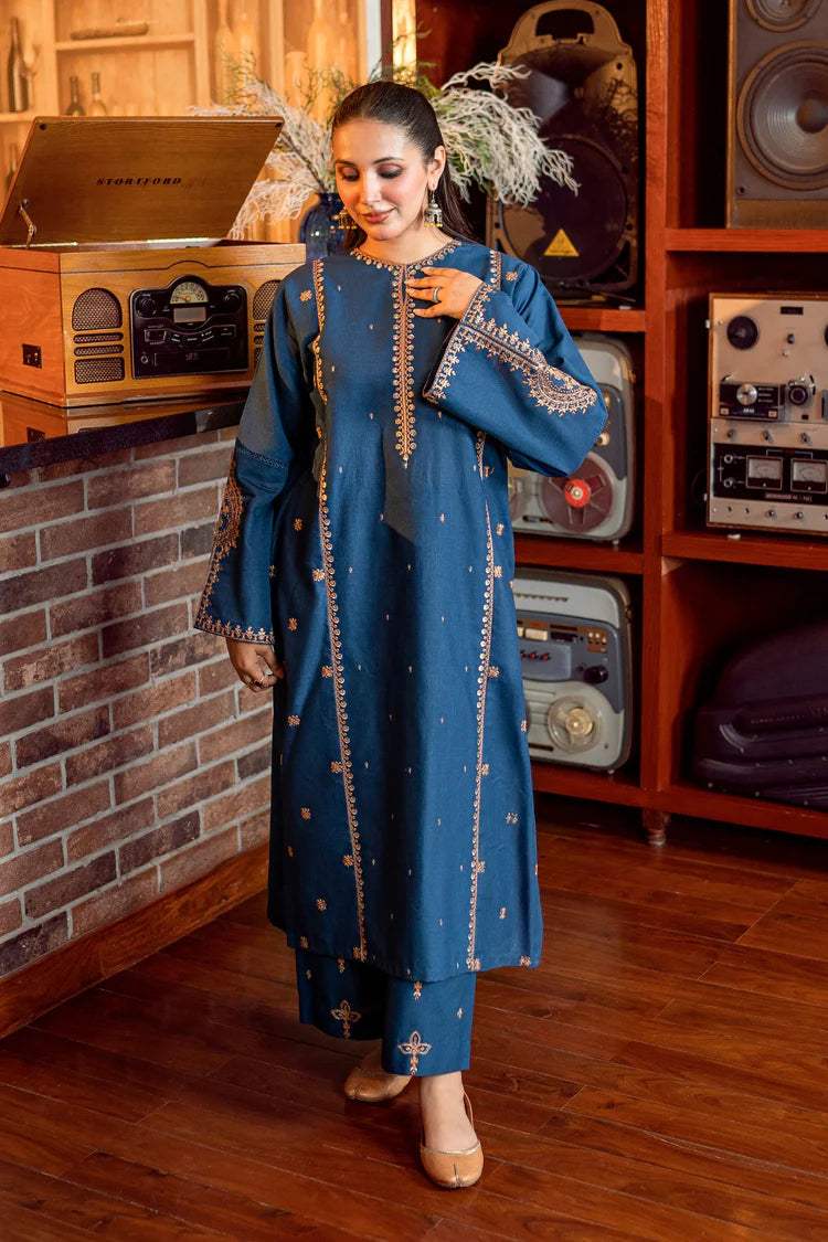 Onyx | Emb Unstitched Lawn 2pc