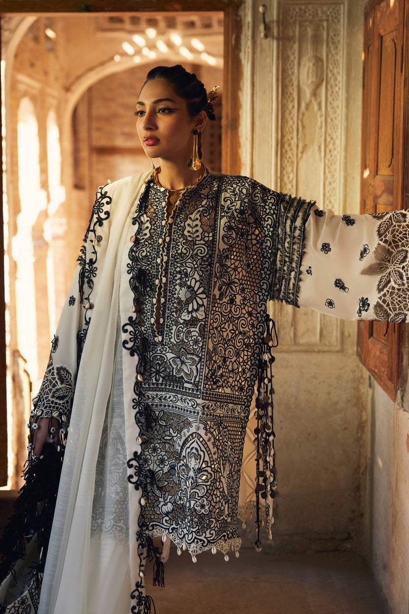 ELAN LAWN PREMIUM UNSTITCHED EMB 3PC