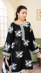 NUREH LAWN PREMIUM UNSTITCHED EMB 3PC