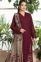ITTEHAD LAWN PREMIUM UNSTITCHED EMB 3PC - City Cloth House