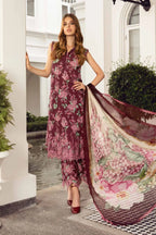 MARIA.B KARANDI UNSTITCHED PRINTED 3PC - City Cloth House