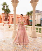 FAIZA SAQLAIN NET UNSTITCHED EMB MAXI - City Cloth House