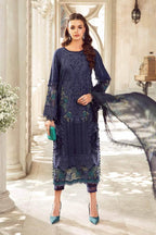 MARIA.B UNSTITCH EMB 3PC EID LAWN (24-0-D9) - City Cloth House