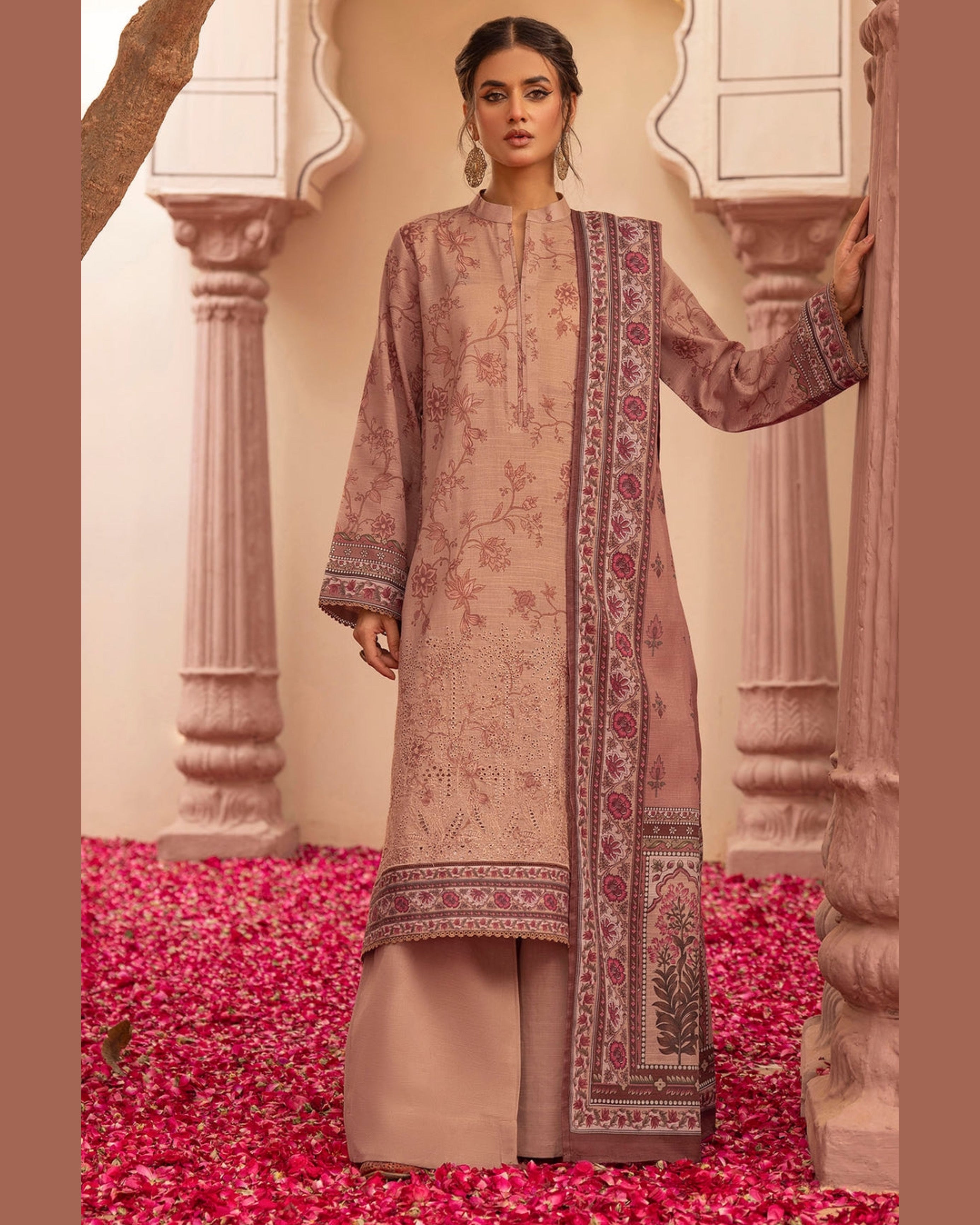 MOTIFZ LAWN PRINTED UNSTICH 3PC