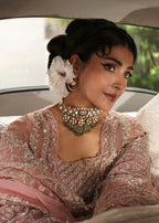 KANWAL MALIK ORGANZA UNSTITCHED EMB SHABNAM SUIT - City Cloth House