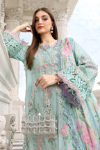 MARIA.B LAWN LUXURY UNSTITCHED EMB 3PC