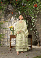 ELAF LAWN LUXURY UNSTITCHED EMB 3PC