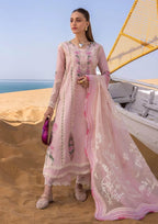 CRIMSON LAWN UNSTITCH EMB 3PC A HANDMADE TALE (D2-B) - City Cloth House