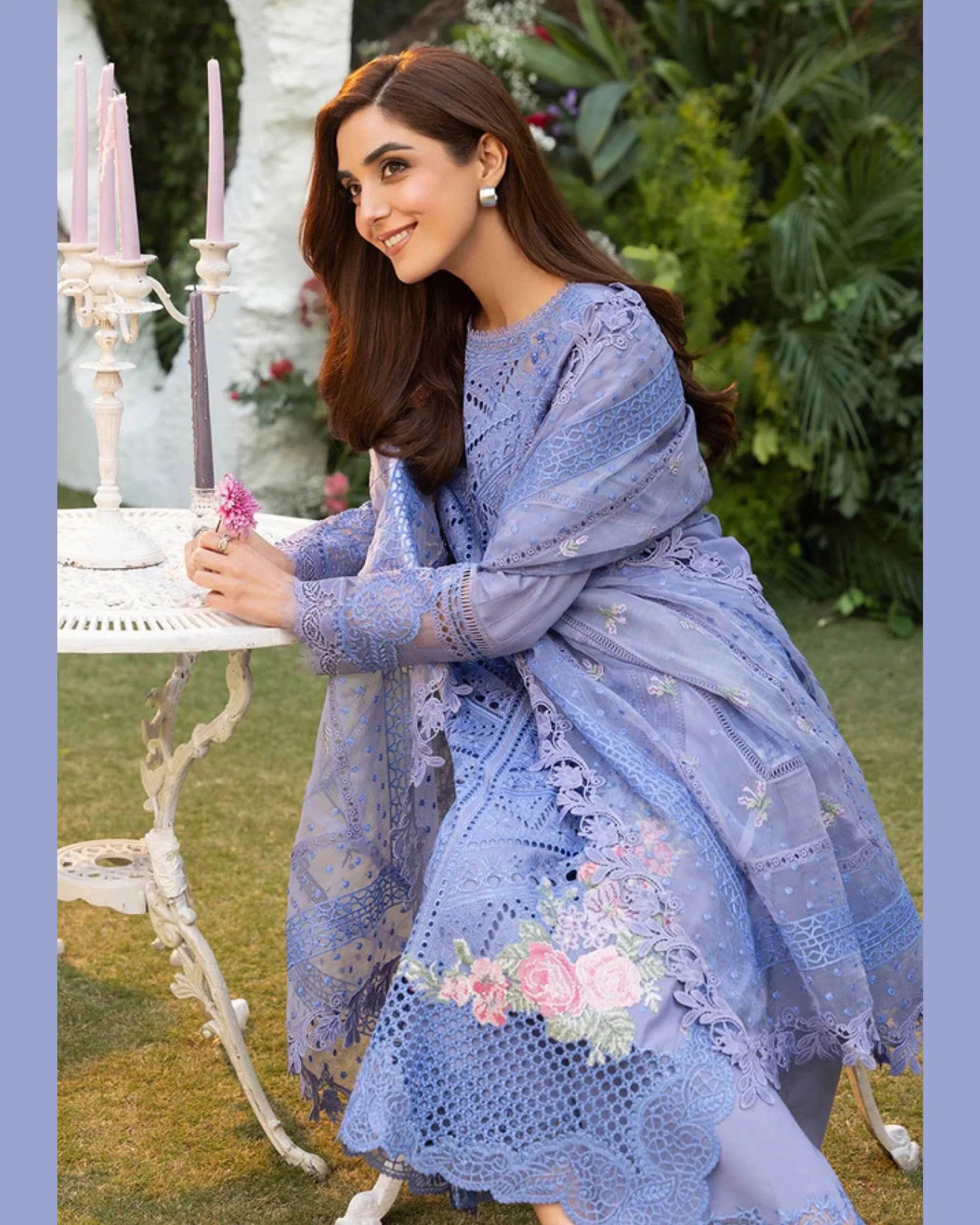 SOBIA NAZIR LAWN UNSTITCHED EMB 3PC - City Cloth House