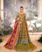 MARIA.B ORGANZA UNSTITCHED EMB MAXI - City Cloth House