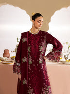 Laila | Emb Unstitched Dhanak 3pc