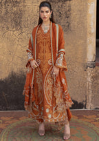 SAIRA SHAKIRA DHANAK EMB UNSTITCHED 3PC