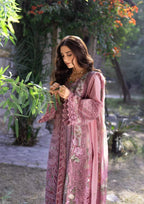ELAF LAWN PREMIUM UNSTITCHED EMB 3PC