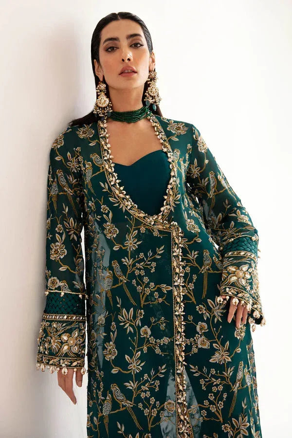 ELAN CHIFFON UNSTITCHED EMB SUIT - City Cloth House