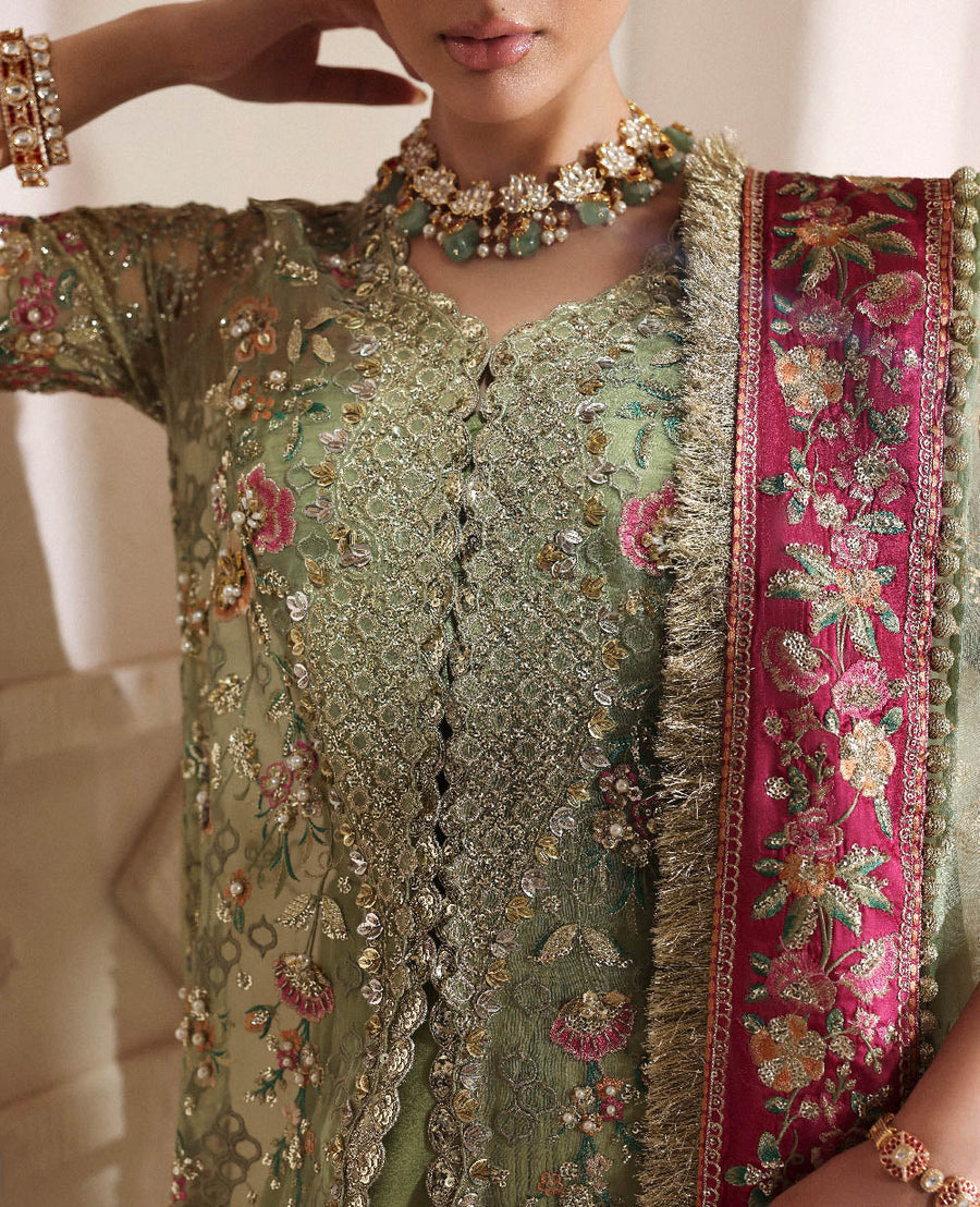 REPUBLIC ORGANZA UNSTITCHED EMB JULIANE SUIT