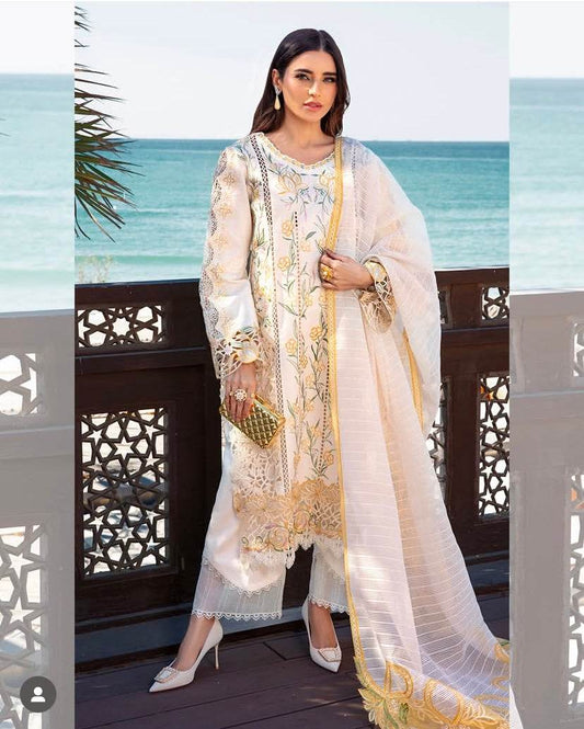 RANG RASIYA LAWN UNSTITCHED EMB 3PC - City Cloth House