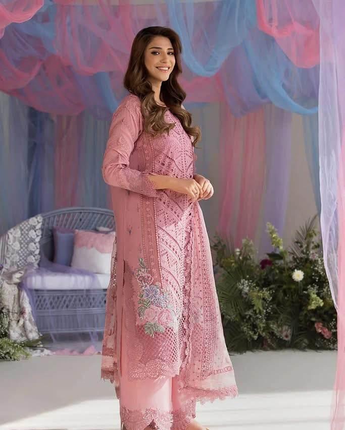 SOBIA NAZIR LAWN UNSTITCHED EMB 3PC - City Cloth House