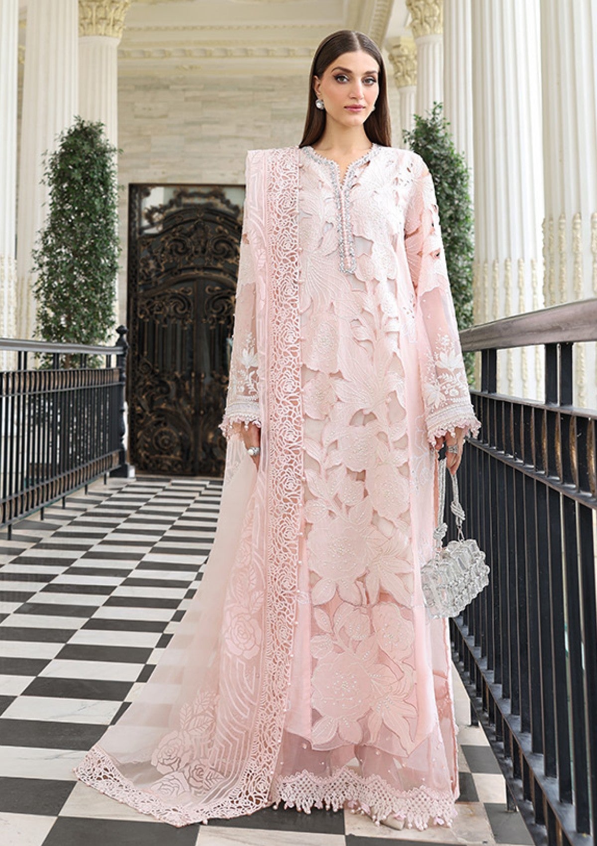 MARIA.B LAWN PREMIUM UNSTITCHED EMB 3PC