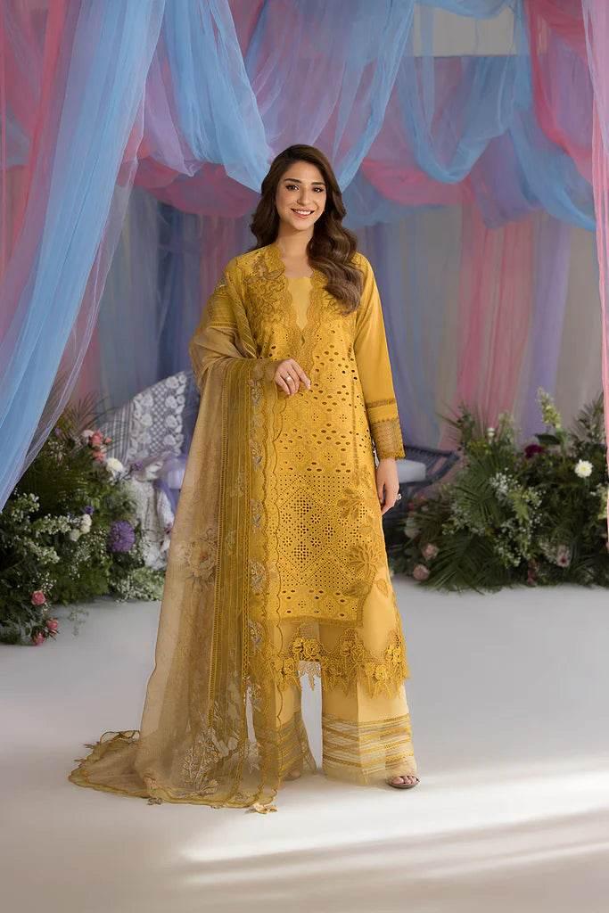 SOBIA NAZIR LAWN UNSTITCHED EMB 3PC - City Cloth House
