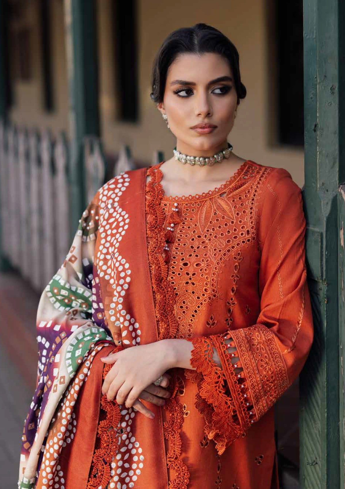 FARASHA LAWN PREMIUM UNSTITCHED EMB 3PC