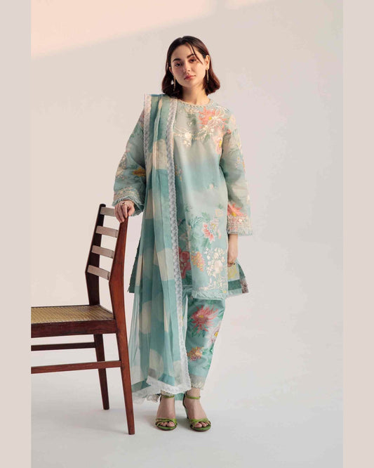 COCO LAWN PREMIUM UNSTICH EMB 3PC - City Cloth House