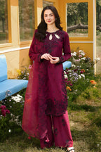 Merlot | Emb Unstitched Lawn 3pc