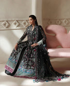 REPUBLIC ORGANZA UNSTITCHED EMB AURIANE SUIT - City Cloth House