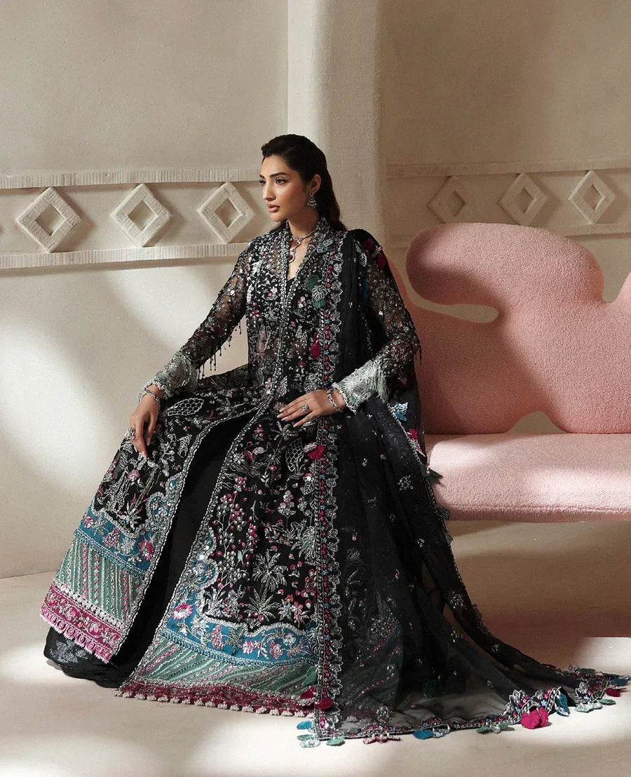 REPUBLIC ORGANZA UNSTITCHED EMB AURIANE SUIT - City Cloth House