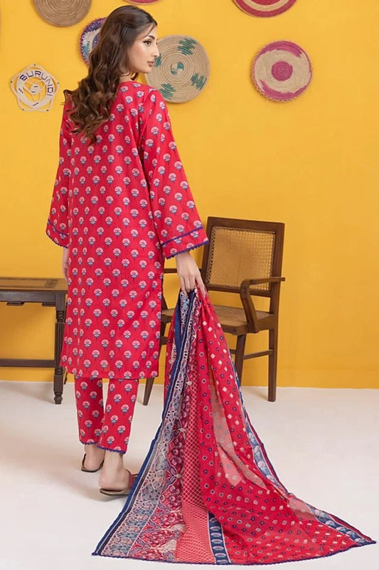 NISHAT KHADDAR UNSTITCHED PRINTED 3PC