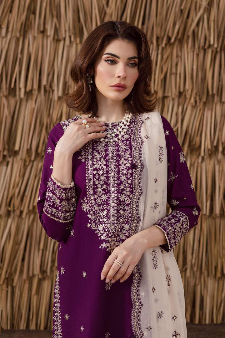 Surkhai | Emb Unstitched Lawn 3pc