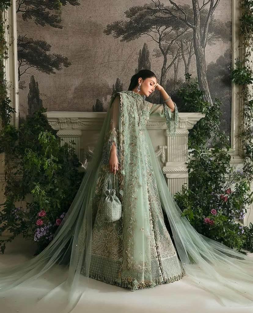 ELAN ORGANZA UNSTITCHED EMB MAXI - City Cloth House