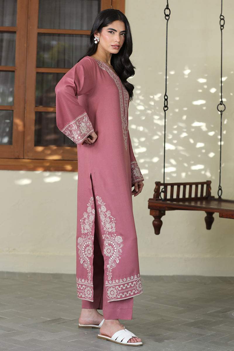 Suede | Emb Unstitched Lawn 2pc