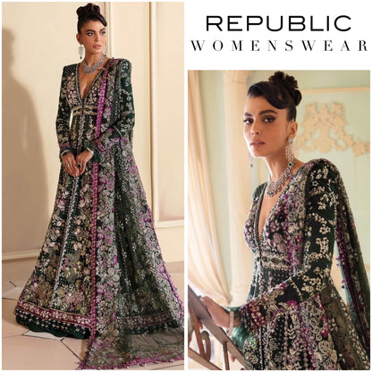 REPUBLIC NET UNSTITCHED EMB MAXI - City Cloth House